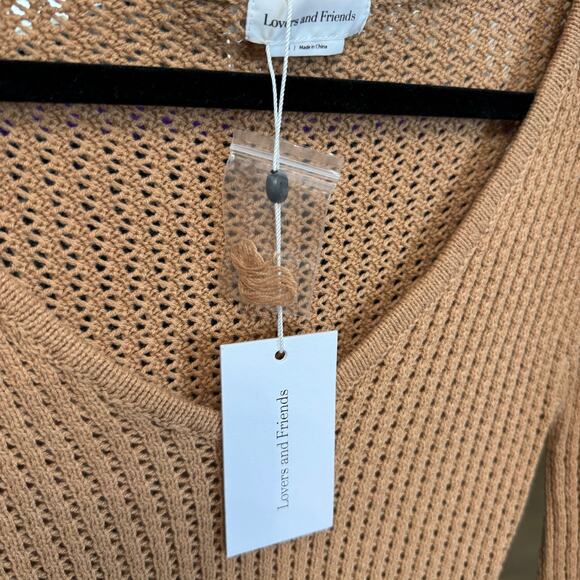 Lovers and Friends Solta Knit Midi Dress Beach Cover up Women's New Sz S - Picture 10 of 13